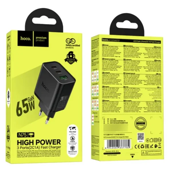 cargador de auto hoco nz18 usb dual | carga rápida para celular en vehículo