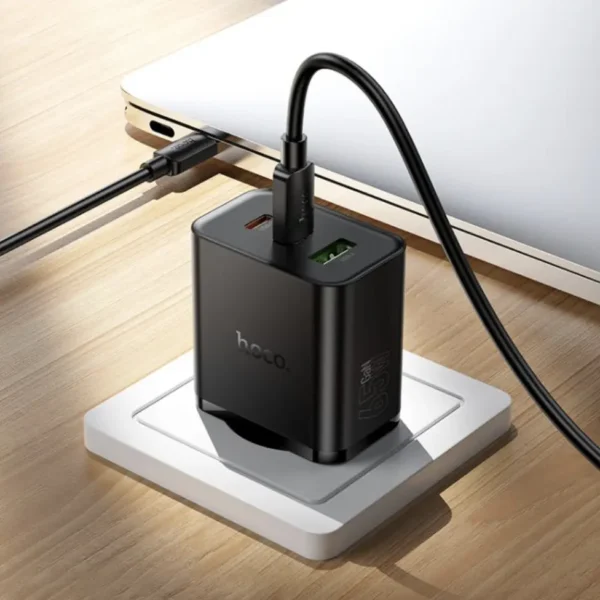 cargador de auto hoco nz18 usb dual | carga rápida para celular en vehículo